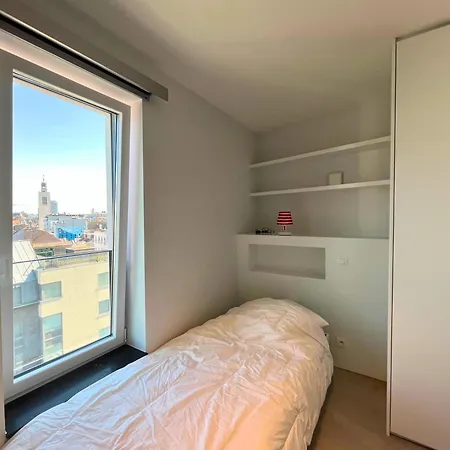 L'Empire Ostende - Sejour Tout A Pied En Famille - Plage 100M - Vue Mer Laterale - Terrasse - Tram A 5Min