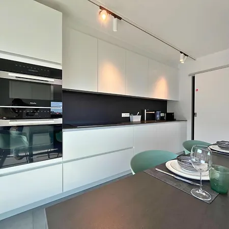 Апартаменты L'Empire Ostende - Sejour Tout A Pied En Famille - Plage 100M - Vue Mer Laterale - Terrasse - Tram A 5Min