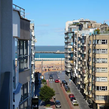 L'Empire Ostende - Sejour Tout A Pied En Famille - Plage 100M - Vue Mer Laterale - Terrasse - Tram A 5Min Apartmán *